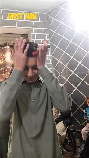 First time cutting ✂️ #funny #trending #comedy #memes