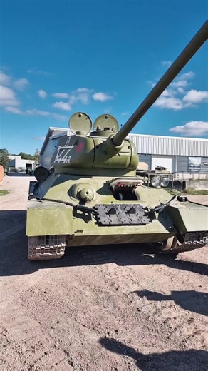 Tank Museum: T-34-85 Ready for Tiger Day Event
