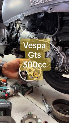 Vespa GTS 300cc Full Maintenance Guide | HAMMEDMOTORS