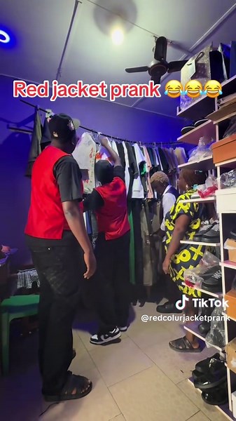 Hilarious Red Jacket Prank Video