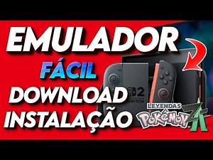 EMULADOR NINTENDO SWITCH Para PC COMPUTADOR DOWNLOAD e CONFIGURAÇÃO POKEMON LEGENDS Z A 2026