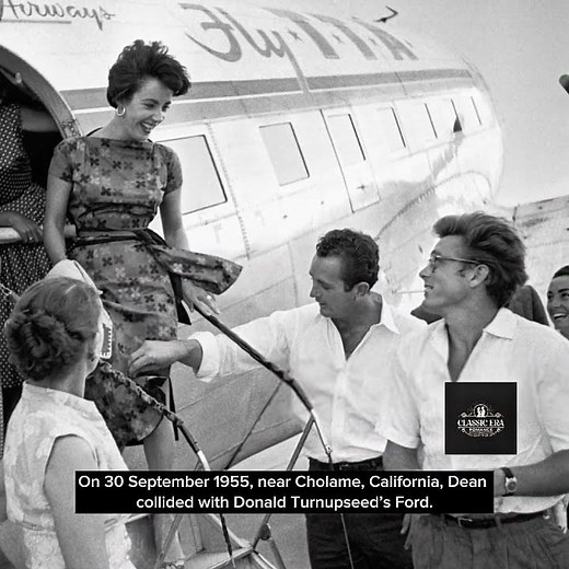 In July 1955, James Dean and Elizabeth Taylor filmed Giant in Marfa, Texas, under director George