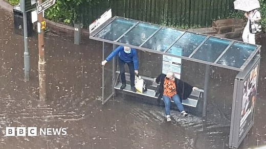 Edinburgh flooding: Half of July rain fell in one hour