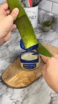 Mix Aloe vera with Vaseline and you will be surprised!!