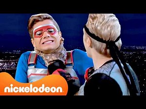 Captain Man Falls From Drex’s Blimp! 😨 | Henry Danger | Nickelodeon UK