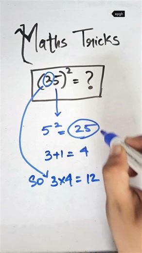Square root ​#mathhacks​#mathtricks​#mathtips​#mathisfun​#mathematics​ ​#education #maths #algebra