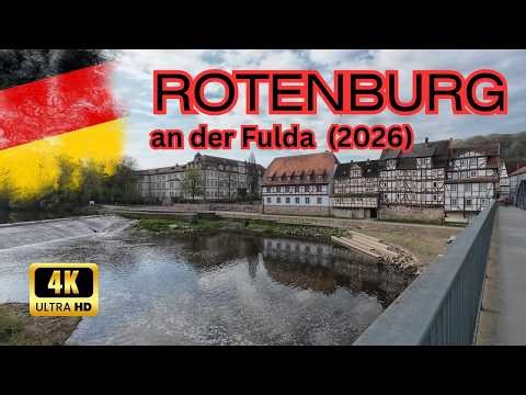 ROTENBURG AN DER FULDA: Das malerische Fachwerk-Juwel in Hessen (2026) 4k 30FPS