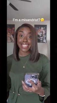 Misandrist is obviously not a new word in the dictionary for those who take everything literal lol