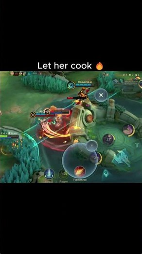 Nana is cooking something