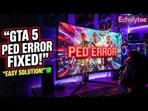 GTA 5 How To Fix Error Ped [SOLUTION] GAME CRASH AFTER ADDONPEDS | ERROR: INVALID MODEL | ADDONS NOT