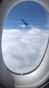 La tête dans les nuage, premier degré ☁️ 📸 @clement.flyguide | French bee