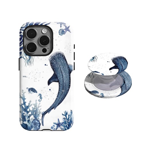 Whale Shark Phone Case Coral Reef Phone Case Ocean Phone Case Coastal Suitable iPhone 17 16 15 14 13 12 Pro Max Samsung S25 S24 S22 Ultra - Etsy