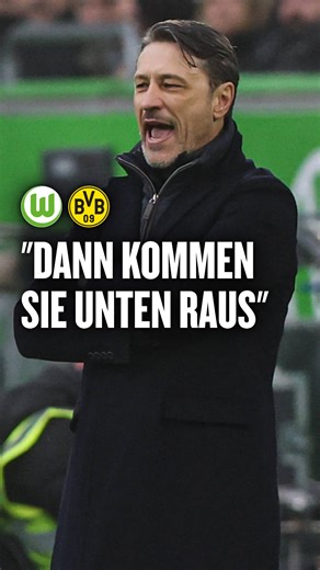 Nach dem Sieg gegen seinen Ex-Klub hat BVB-Trainer Niko Kovac aufmunternde Worte für die Wolfsburger parat und ist überzeugt, dass die Wölfe es aus dem Tabellenkeller schaffen. #kicker #bundesliga #WOBBVB #vflwolfsburg #bvb #kovac | kicker