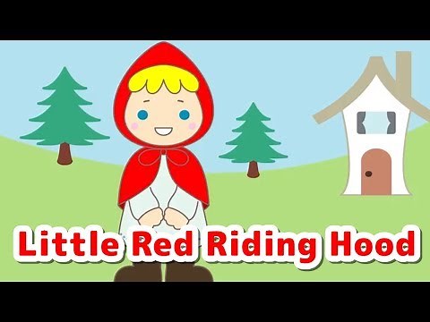 【Read aloud picture books to kids】Little Red Riding Hood【Japanese Fairy Tales in English】