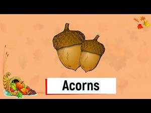 Autumn vocabulary for kids☔🌞🌈. Learn English words. Fall vocabulary words.
