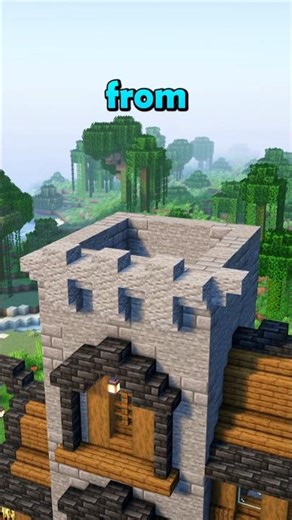 Minecraft Castle Tower 🏰 #minecraftbuilding