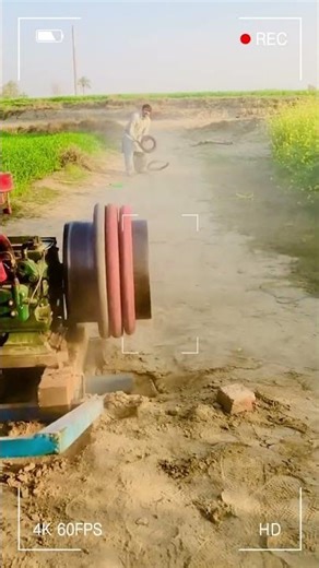 Diesel Engine First Start 🔥 No Smoking Test with Wheels