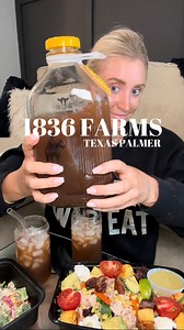 1836 FARMS — Two words… Texas Palmer, and you need it! If you haven’t heard of📍 @1836Farms… listen up! — Known for their milk, #1836Farms is a family-owned and operated organic dairy right outside Dallas in Terrell, TX! They bottle their products the old school way with old school practices, using todays technology! Their glass bottles are 100% reusable and can be recycled endlessly. — PSA - when you check out a $2 charge is added and when you’re done with your bottle, bring it back to the stor
