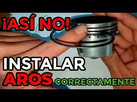 How to INSTALL RINGS on a MOTORCYCLE PISTON (correctly) ✅