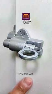 Smart lock, strong hold. Magnetic padlock gives smooth locking with