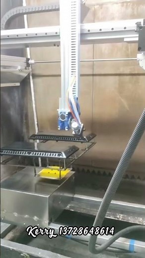 Five Axis Robotic Painting Booth with Water Curtain