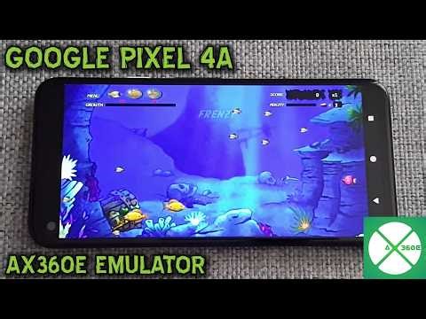 Pixel 4a / SD 730G - aX360e emulator - XBLA Games Test #1 (Feeding Frenzy / Bejeweled 3 / Luxor 2)
