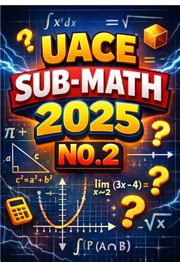 UACE SUBMATH NO.2 #uace #simultaneousequations #2025