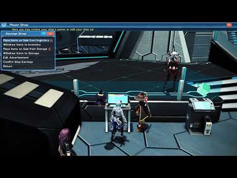 PSO2 Guide 2 - The Ship Layout, Visiphone, Storage, & The Campship