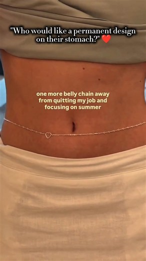 Who Would Wear This Elegant Belly Chain? ✨💖 Minimalist Waist Jewelry #Shorts #jewelry #bellychain