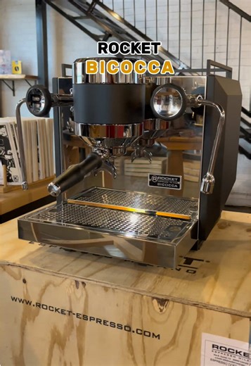 Rocket Bicocca: Espressomachina from Milan