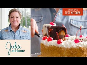 Our (Cake) Take on Chi-Chi’s Fried Ice Cream | Julia At Home (S3 E6)