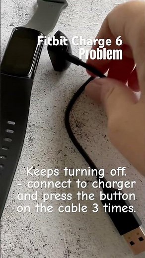 How to Fix Fitbit Charge 6 keeps turning off.
