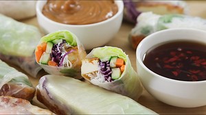 Tofu Spring Rolls Recipe - How to Make Spring Rolls