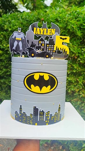 Batman Birthday Cake for Jaylen