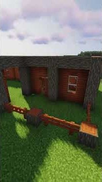 Minecraft Rural House Build🏡 #minecraftshorts