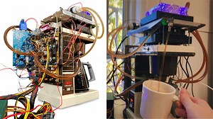 Inventor caffeinates liquid cooling with coffee-cooled Coffeematic PC — computer built on old 1980s appliance runs completely fine despite the hot drink running through its radiators
