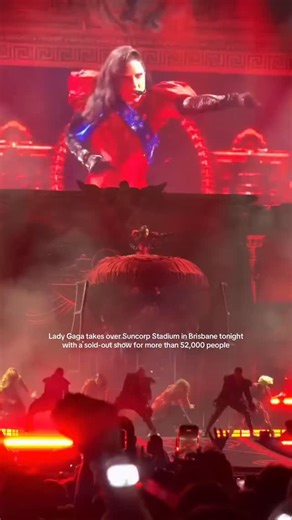 [ NEWS ] Lady Gaga Lights Up Brisbane Lady Gaga landed at Suncorp Stadium last night and turned Brisbane into a full-on spectacle. A packed crowd filled the stadium for a show loaded with theatrics, powerhouse vocals and the kind of energy only Gaga can deliver. From jaw-dropping visuals to fan favourite anthems, the energy never dipped and the entire stadium was on its feet from start to finish. Brisbane showed up in a big way and she matched it with a performance built for the history books. W