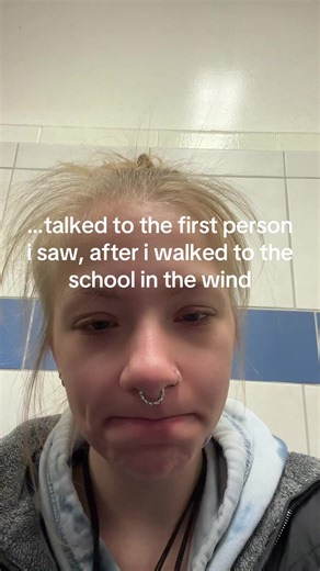 Windy School Day: Hair Situation Explained