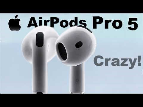 AirPods Pro 5 - Mind-blowing New Features!😍