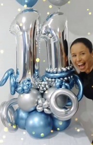 este es mi primer tutorial de globos en Youtube https://youtu.be/seZyi1tfRPk sígueme para que seamos más #tutorialesdeglobos | Gisella Creativa