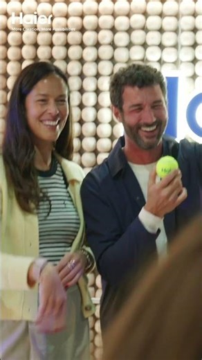 Haier connects tennis passion and smart innovation!