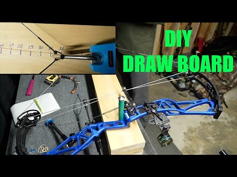 $30 DIY Draw Board! | Next to a Bow Press, the BEST use of your money!