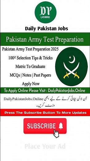 Pakistan Army Test Preparation 2025 – 100 Important MCQs For Initial Test