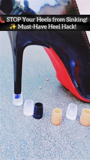 Save Your Luxury Heels with This Simple Trick Heel Protectors | Shoe Hack #heels #ootd #style #tips
