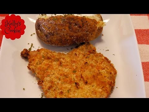 Air Fried Breaded Pork Chops Recipe-Cook's Essential Air Fryer