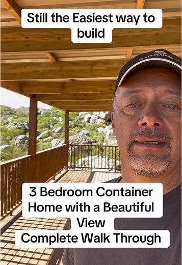 3 Bedroom Container Home Tour with Stunning Views