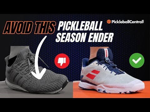 Why You NEED to Wear the Right Shoes for Pickleball