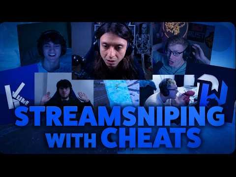 Streamsniping Rust Streamers With Cheats (INSANE)