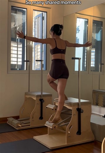 From my very first Chair class on 23 June 2025 to more than 170 classes later (and yes, even my bangs have grown out 😂), this cozy space has come to mean so much to me. The small setting made it easy to really get to know each of you, and I always looked forward to class. Seeing the same familiar faces and watching your progress never failed to make me feel proud. ⠀ This isn’t the end of Wunda Chair classes at @aflopilates as we’ll be moving to the new studio, but I won’t be taking on regular C