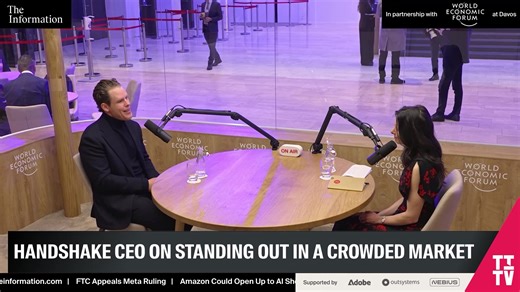 The Information’s TITV is first in tech news and analysis from the people that break and shape the story. The rest is just commentary. Watch every weekday at 10 am PT/ 1 ET on The Information.com, App, YouTube, X—and on demand wherever you get your podcasts. | The Information